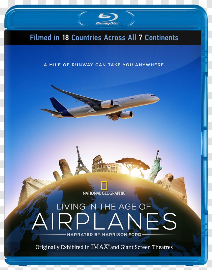 Living In The Age Of Airplanes (Original Motion Picture Soundtrack) Film DVD - Airplane Transparent PNG