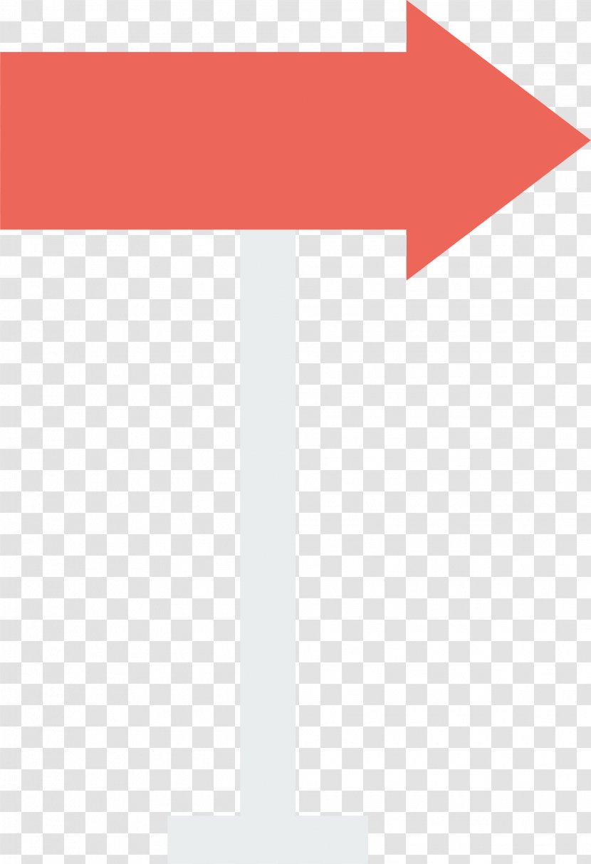Line Angle Point - Textile - Red Right Arrow Transparent PNG
