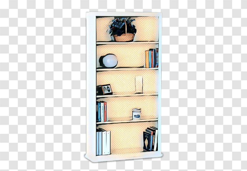 Shelf Shelving Furniture Bookcase - Pop Art Transparent PNG