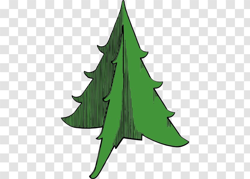 Christmas Tree Clip Art - Pine Family - Artwork Transparent PNG