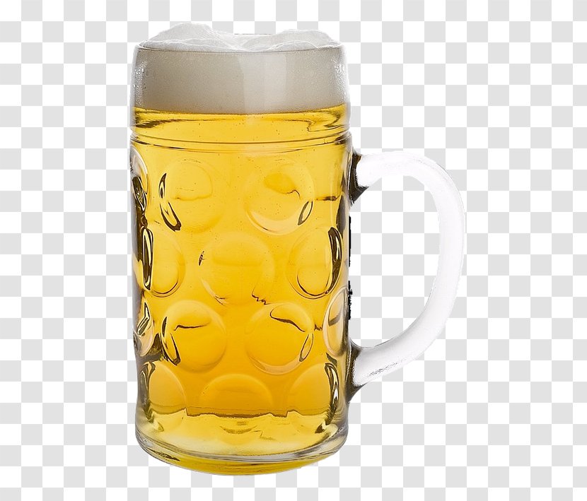 Wheat Beer Cocktail Glassware Stein - Shot Glass Transparent PNG