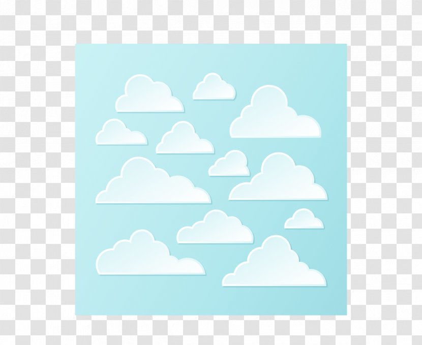 Euclidean Vector Cloud - Material Transparent PNG