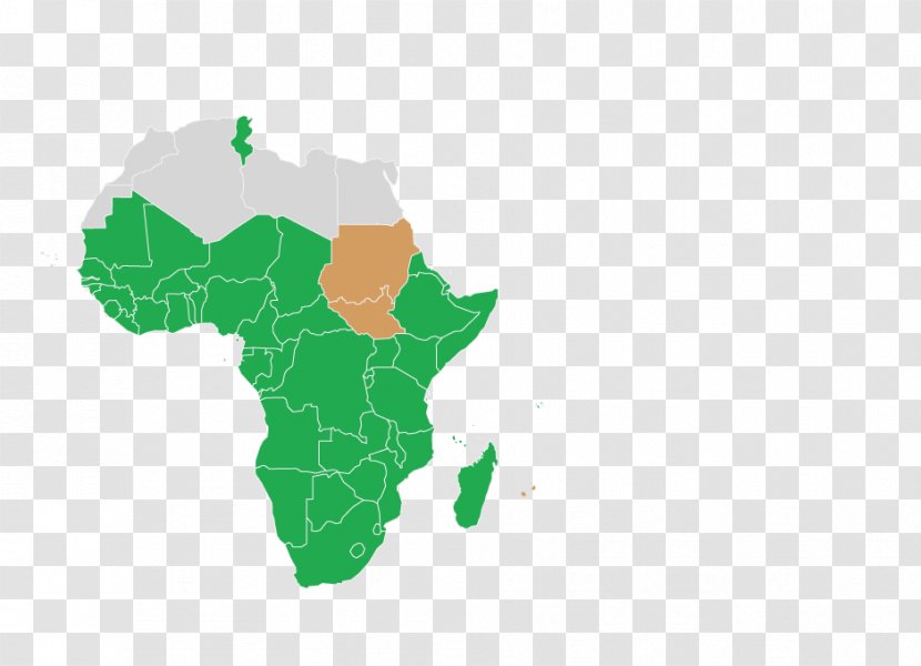 Africa - Illustrator - Green Transparent PNG