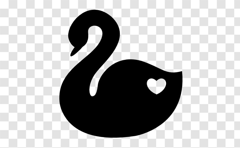 Black Swan Symbol Logo Clip Art - Photography - Swans Transparent PNG