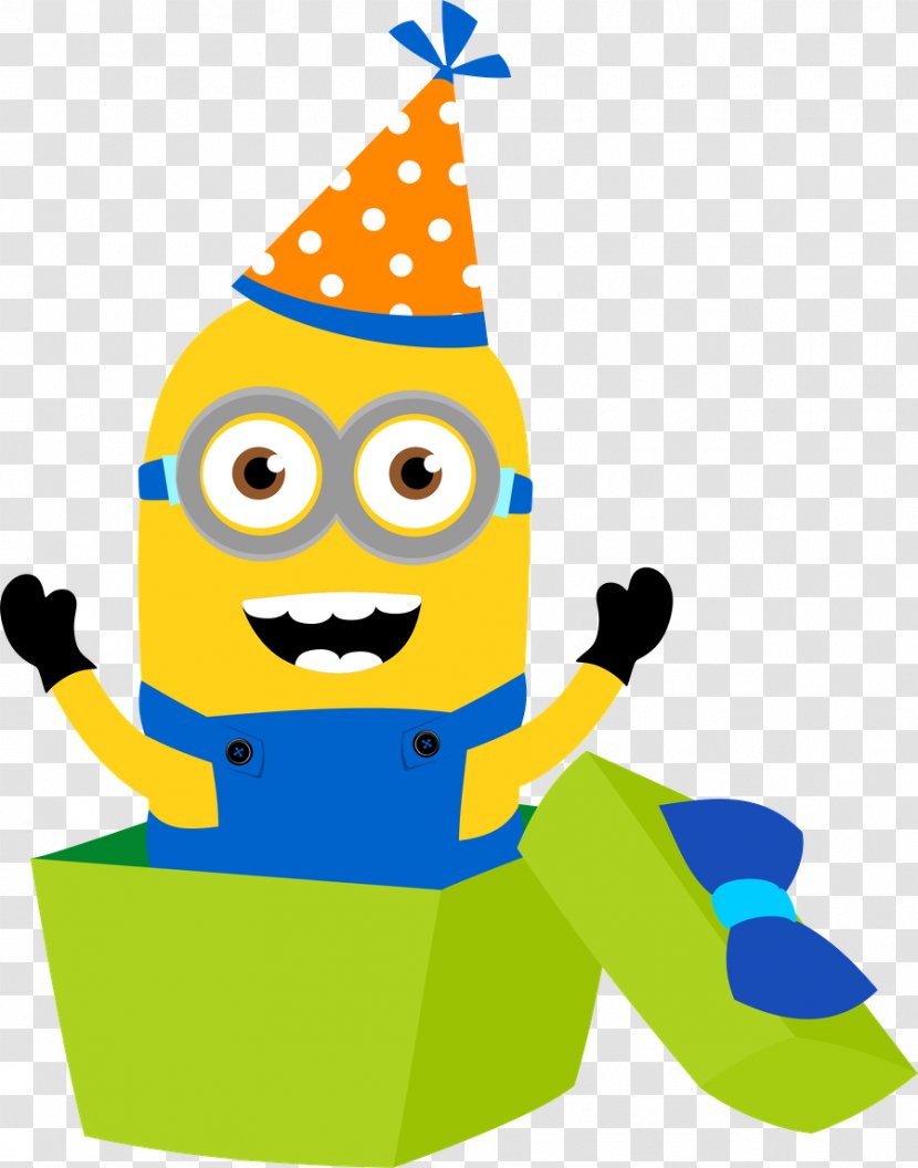 Bob The Minion YouTube Minions Stuart Clip Art - Birthday Card Poster Transparent PNG