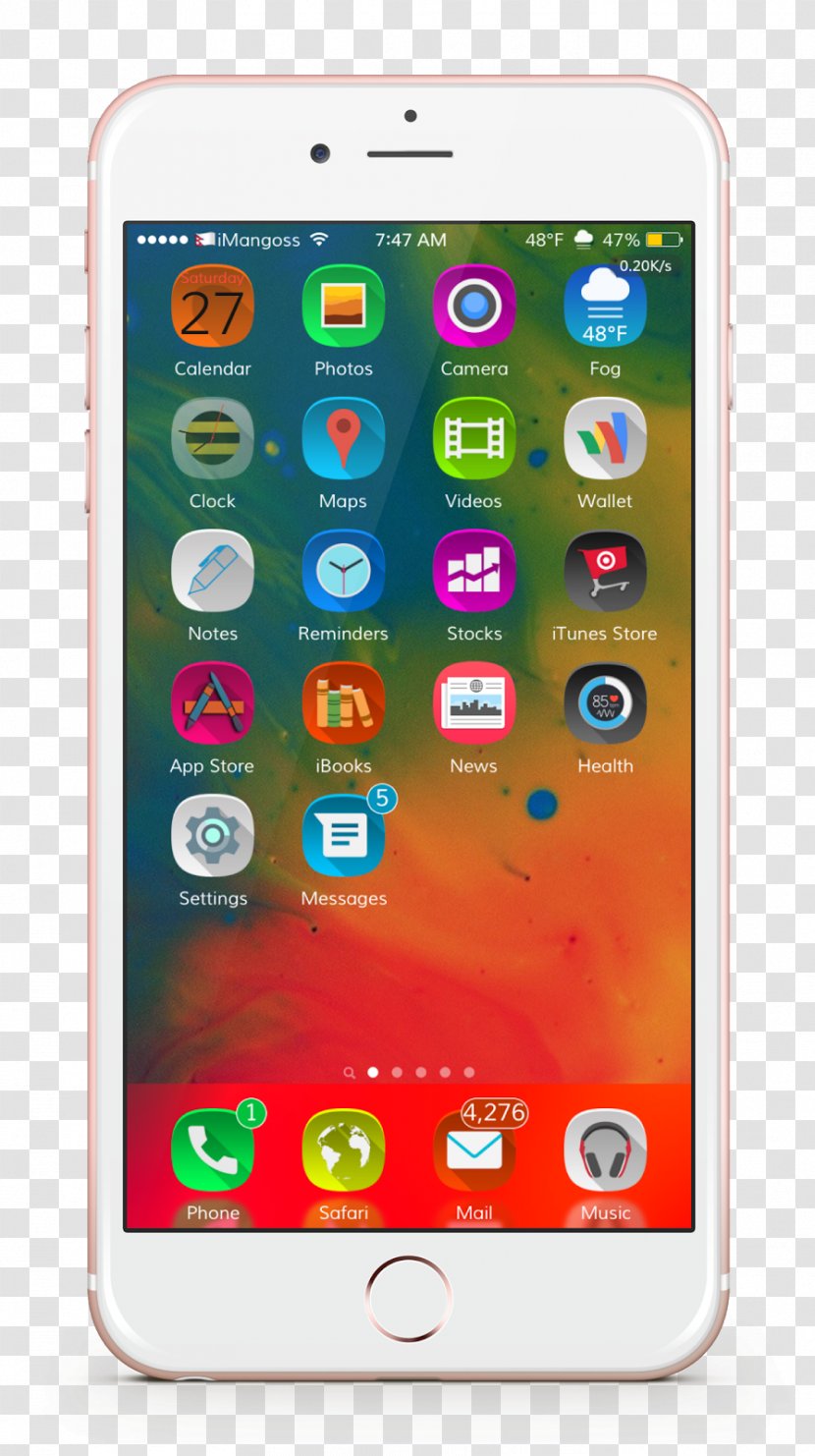 Feature Phone Smartphone IPhone X IOS 10 - Technology Transparent PNG