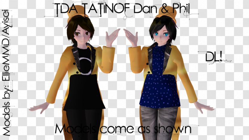 T-shirt Dan And Phil Clothing MikuMikuDance Model - Tree Transparent PNG