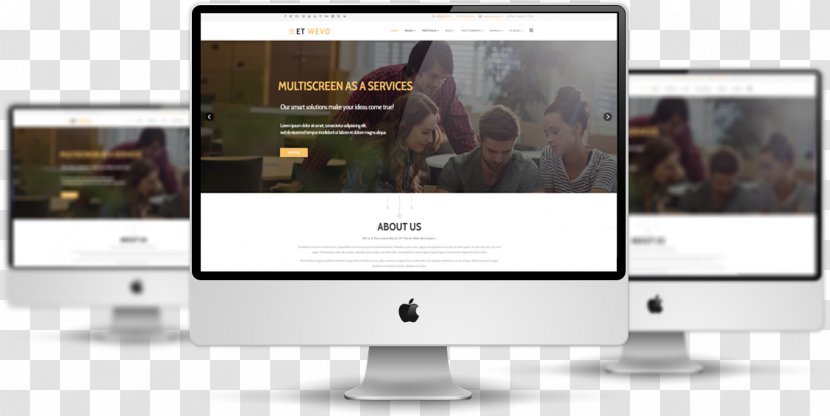 Responsive Web Design Template System Transparent PNG