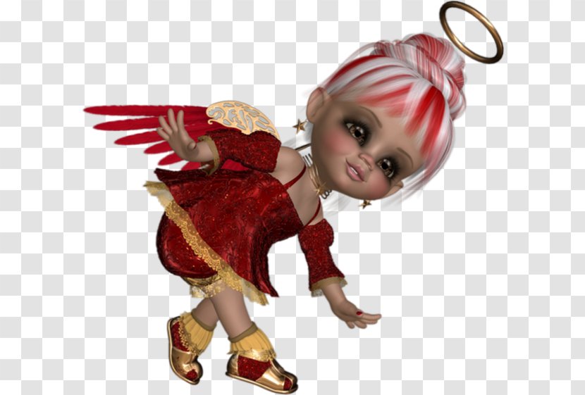 Christmas Ornament Legendary Creature Figurine Supernatural Day - Fictional Character - Angel Transparent PNG