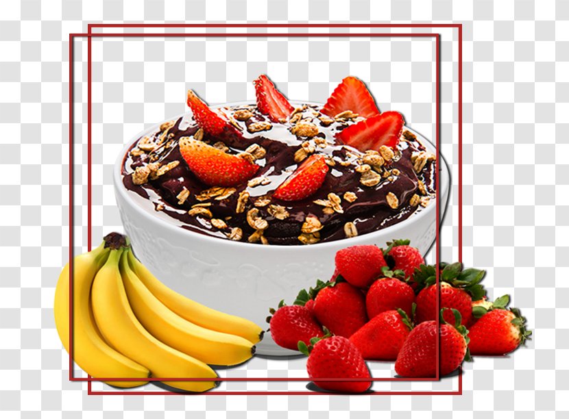 Açaí Na Tigela Ice Cream Palm Point Do Planalto Sundae - Food Transparent PNG