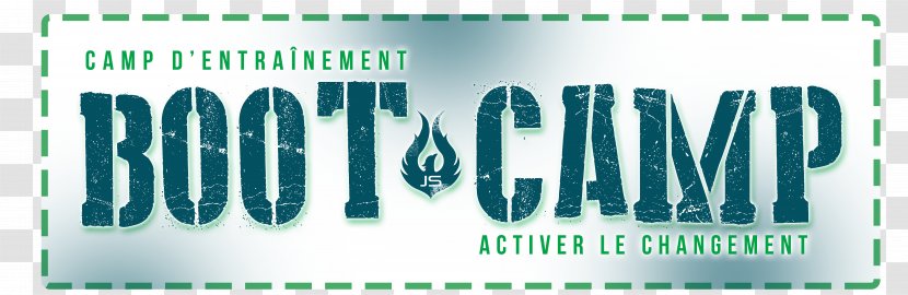 Logo Banner Brand Green Product - Boot Camp Transparent PNG