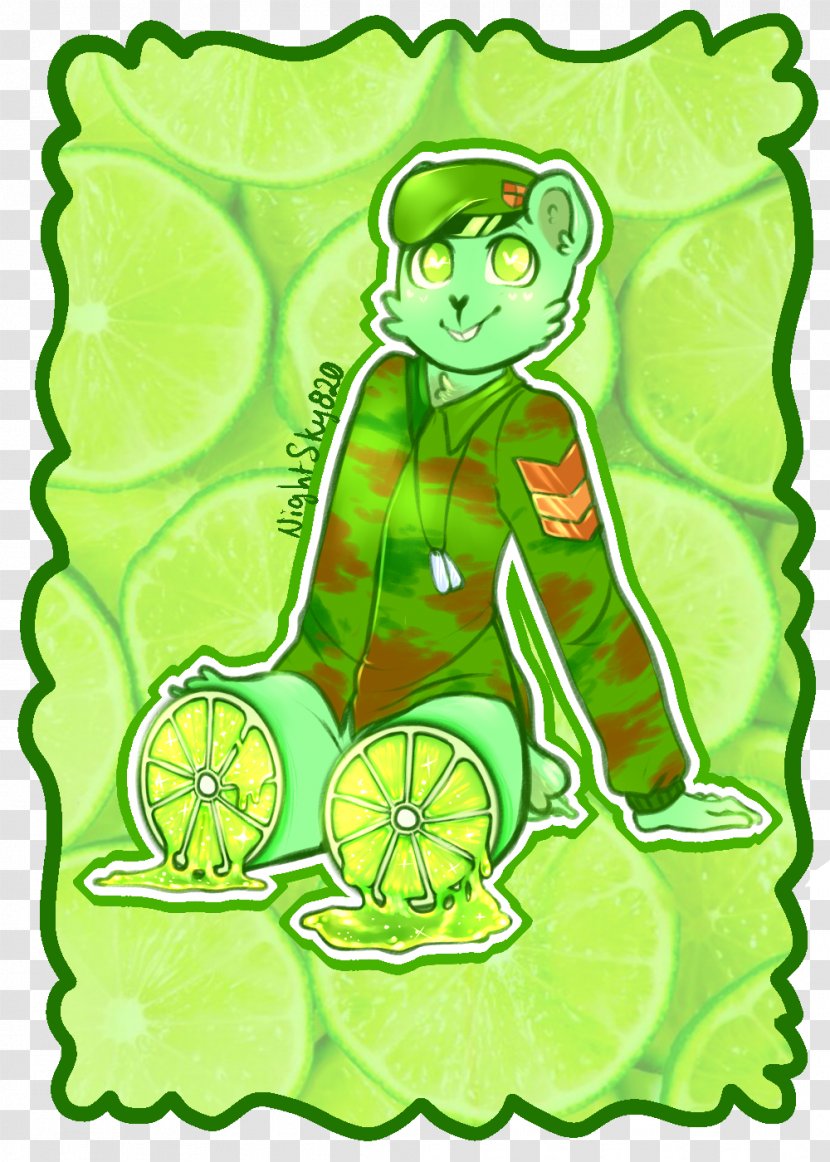 Toothy Lime Juice Cartoon - Flowering Plant Transparent PNG