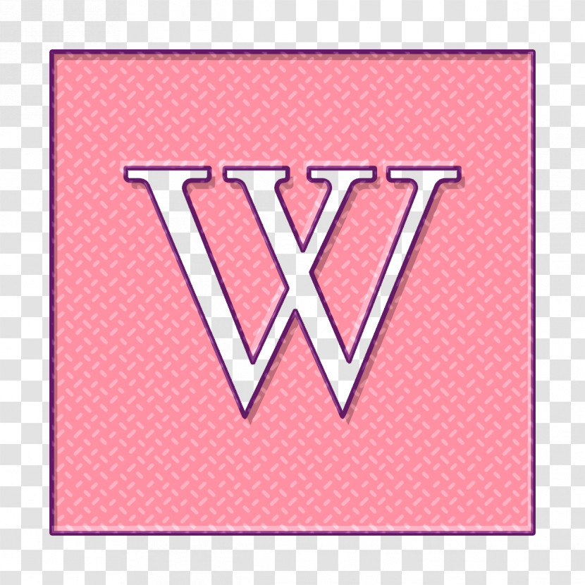 Wikipedia Icon Solid Social Media Logos Icon Transparent PNG