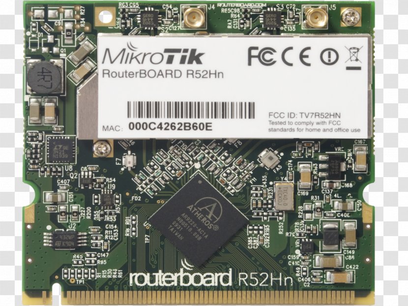 Mini PCI MikroTik RouterBOARD Conventional IEEE 802.11 - Wifi - Mikrotik Transparent PNG