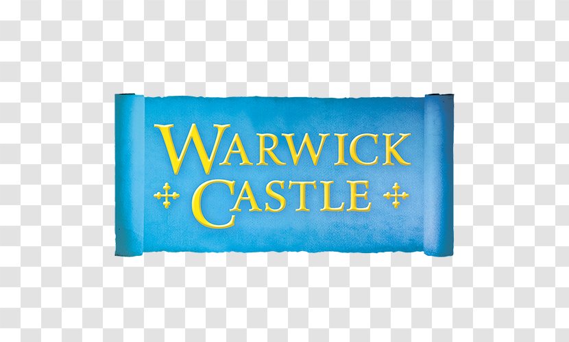 Warwick Castle Brand Rectangle Font - Yellow Transparent PNG