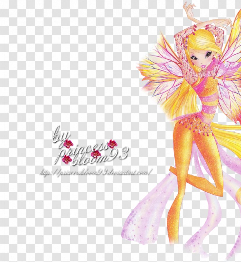 Stella Bloom Winx Club: Believix In You Drawing - Angel - Princess Dream Transparent PNG