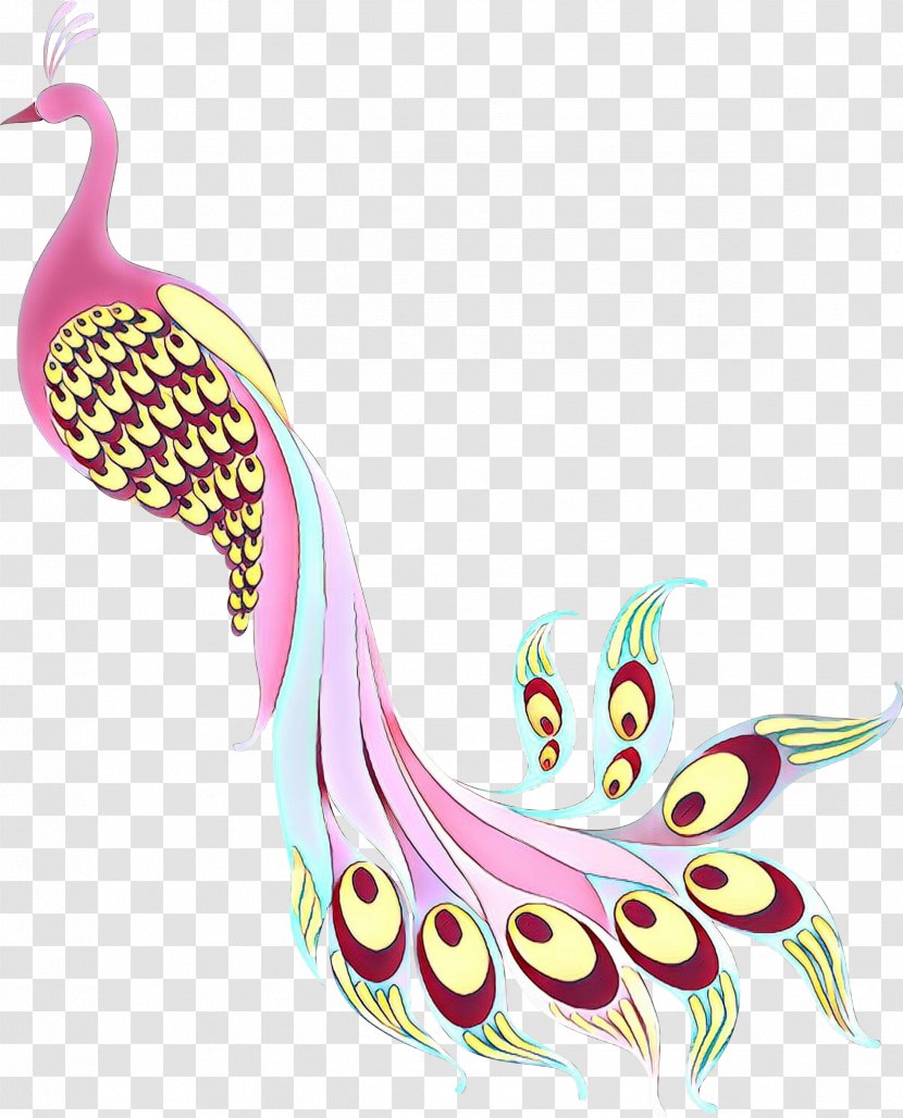 Pink Background - Pollinator - Ornament Wing Transparent PNG