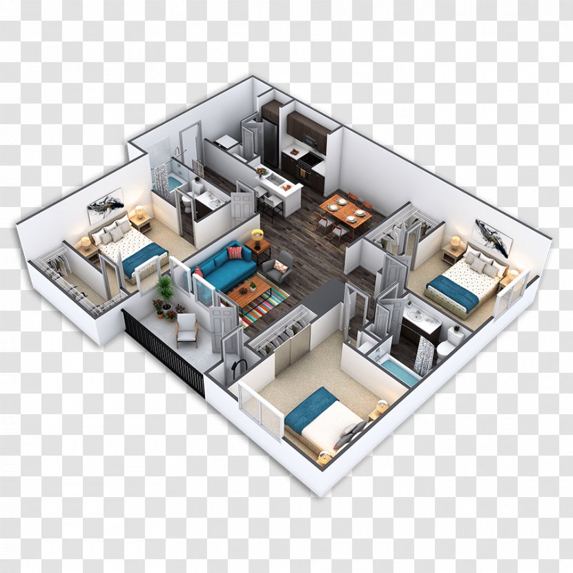 Griffis Parmer Lane Apartment Renting Lakeline Station Floor Plan Transparent PNG