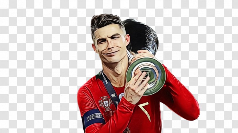 Cristiano Ronaldo - Soccer Player - Sports Equipment Gesture Transparent PNG