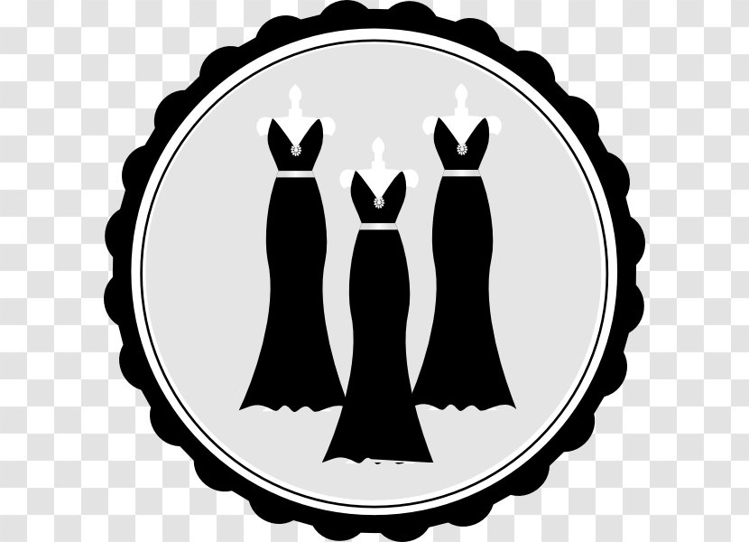 Wedding Ring Engagement Invitation Clip Art - Black - Cliparts Bridesmaids Transparent PNG