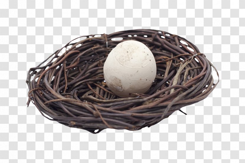 Bird Easter Egg - Chocolate - Nest Transparent PNG