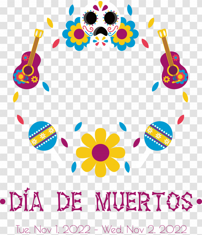 Drawing Text Holiday Day Of The Dead Transparent PNG