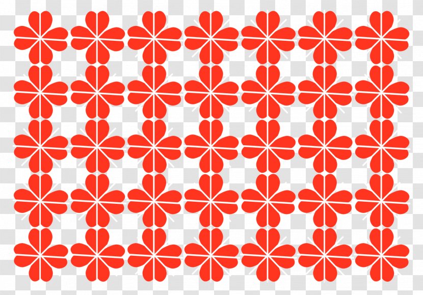 Symbol Flat Design Icon - Petal - Vintage Red Flowers Shading Transparent PNG