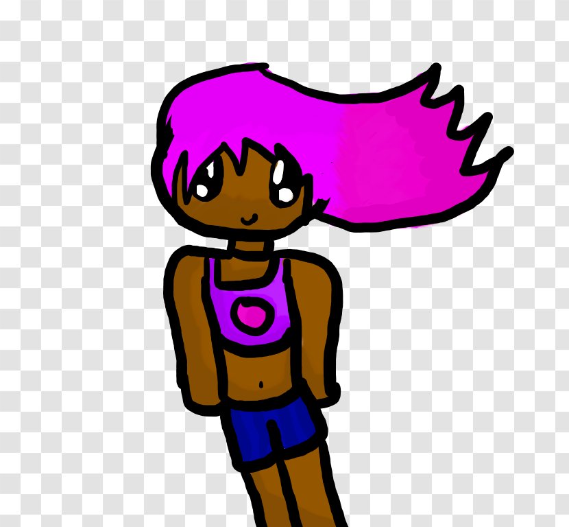 Cartoon Character Pink M Clip Art - Line Transparent PNG