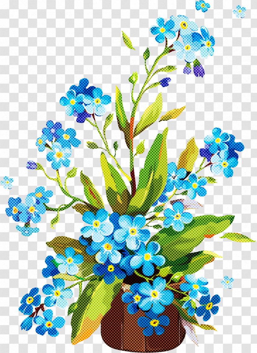 Flower Alpine Forget-me-not Forget-me-not Plant Cut Flowers Transparent PNG