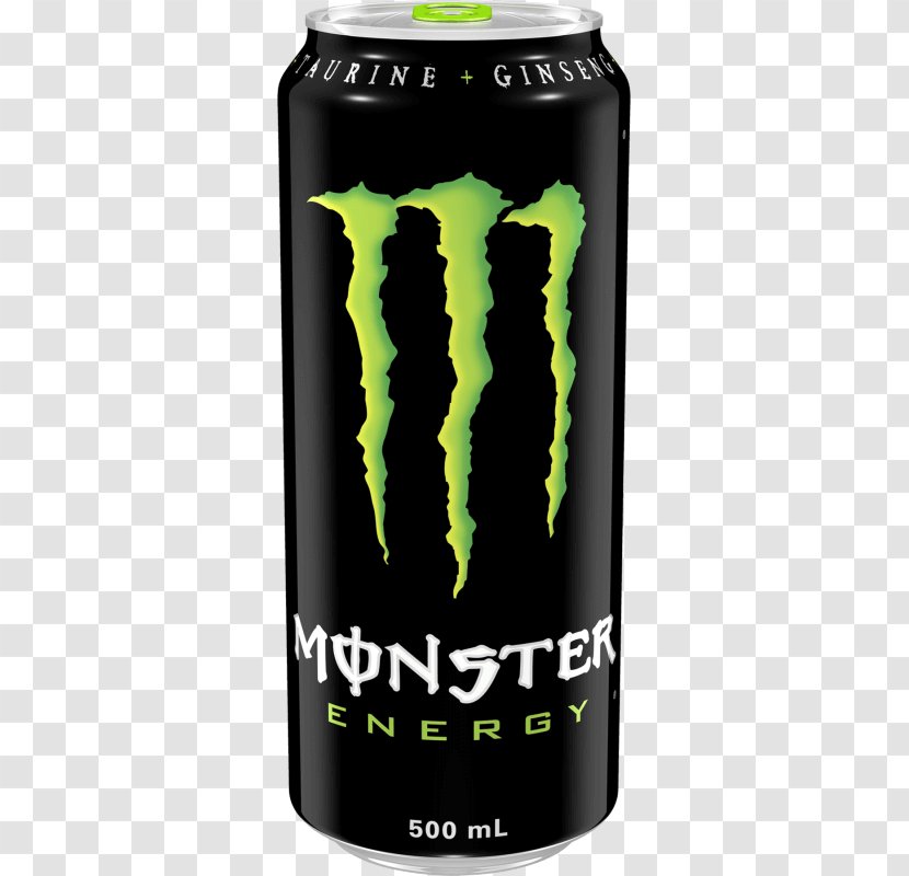 Monster Energy Drink Fizzy Drinks Beverage Can Transparent PNG