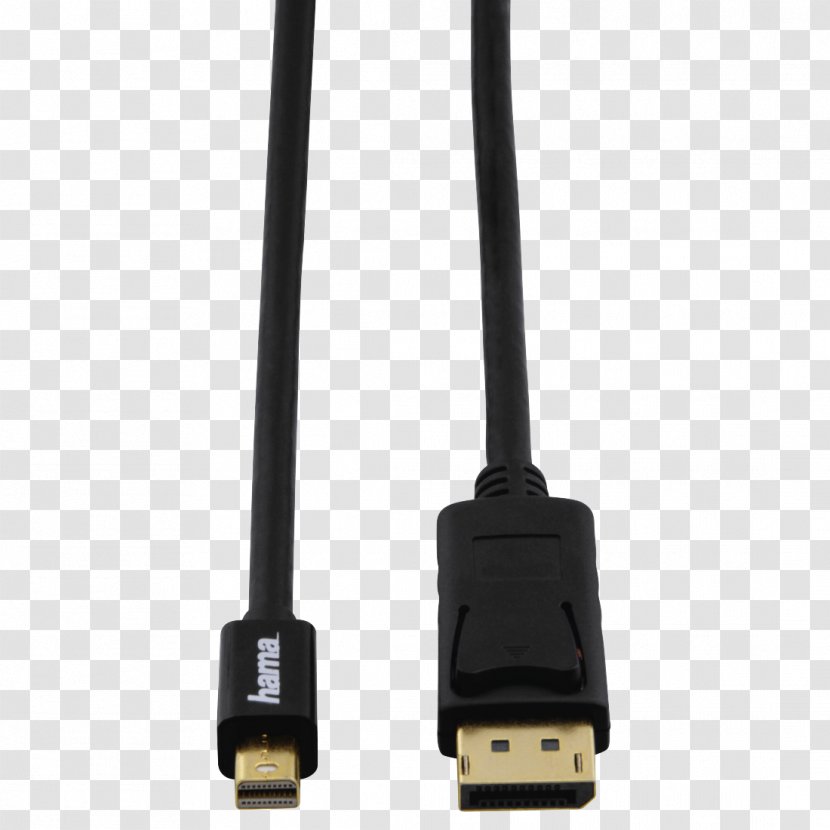 HDMI Mini DisplayPort Electrical Cable Hama - Displayport - USB Transparent PNG