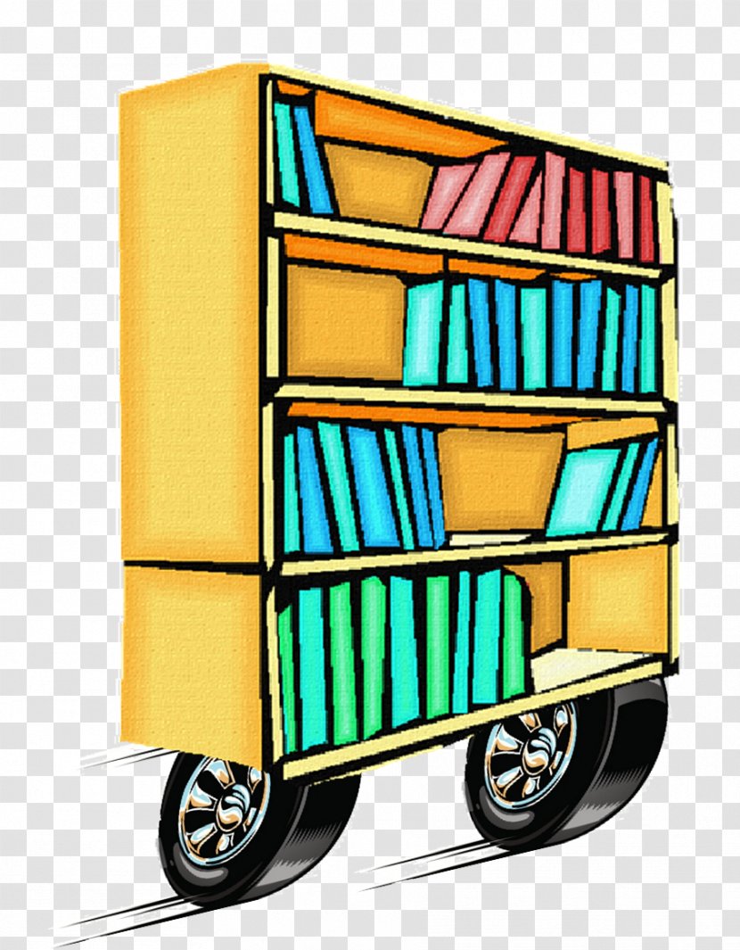 Public Library Car Book Vehicle - Information - Books Transparent PNG