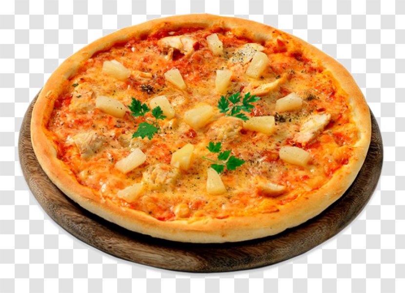 Pizza Delivery Cuisine Of Hawaii Gouda Cheese - Dish Transparent PNG
