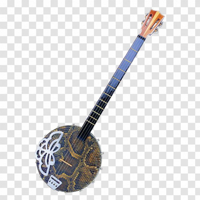 Bass Guitar Bau011flama Oil Painting Musical Instrument - Tree - Decorative Pattern Elements Transparent PNG