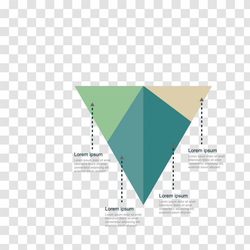 Inverted Pyramid Triangle Computer File - Brand Transparent PNG