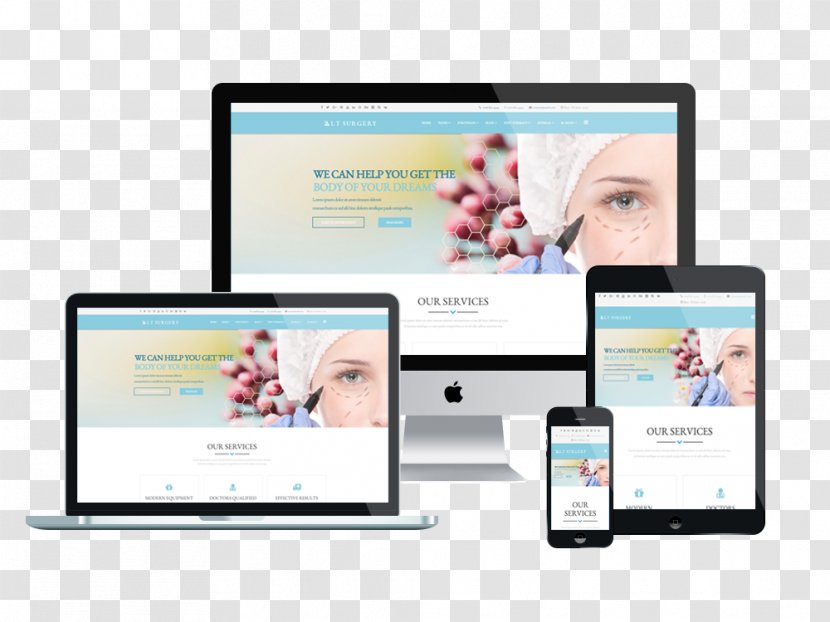 Responsive Web Design Template System Joomla Bootstrap - Media - WordPress Transparent PNG