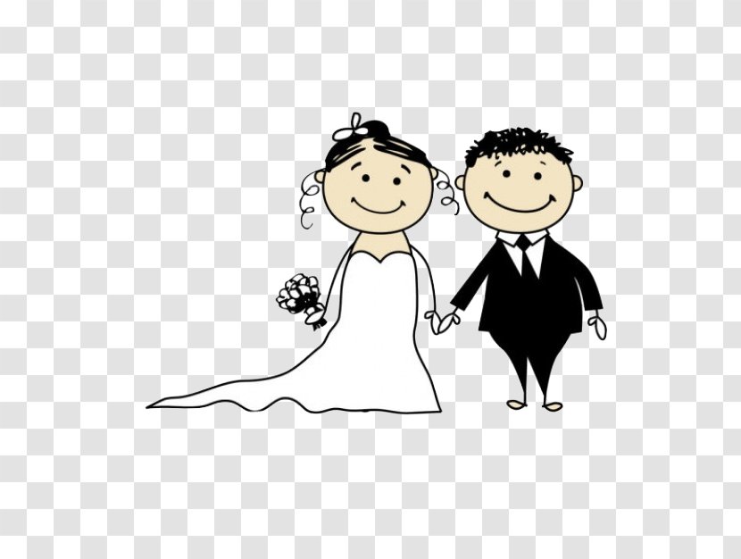 Wedding Invitation Marriage Clip Art - Watercolor - Couple Transparent PNG