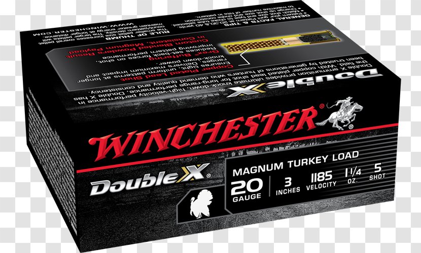 Winchester Repeating Arms Company Shotgun Shell 20-gauge Ammunition - 300 Magnum - Firearms And Printing Transparent PNG