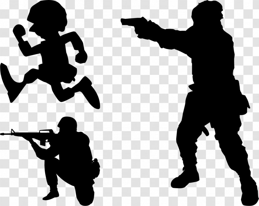 Soldier Silhouette Military Shooting Target - Tree - Training Transparent PNG