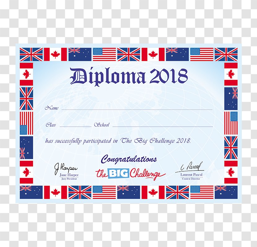 The Big Challenge Diploma Competitive Examination College Prize - Man Graduation Transparent PNG