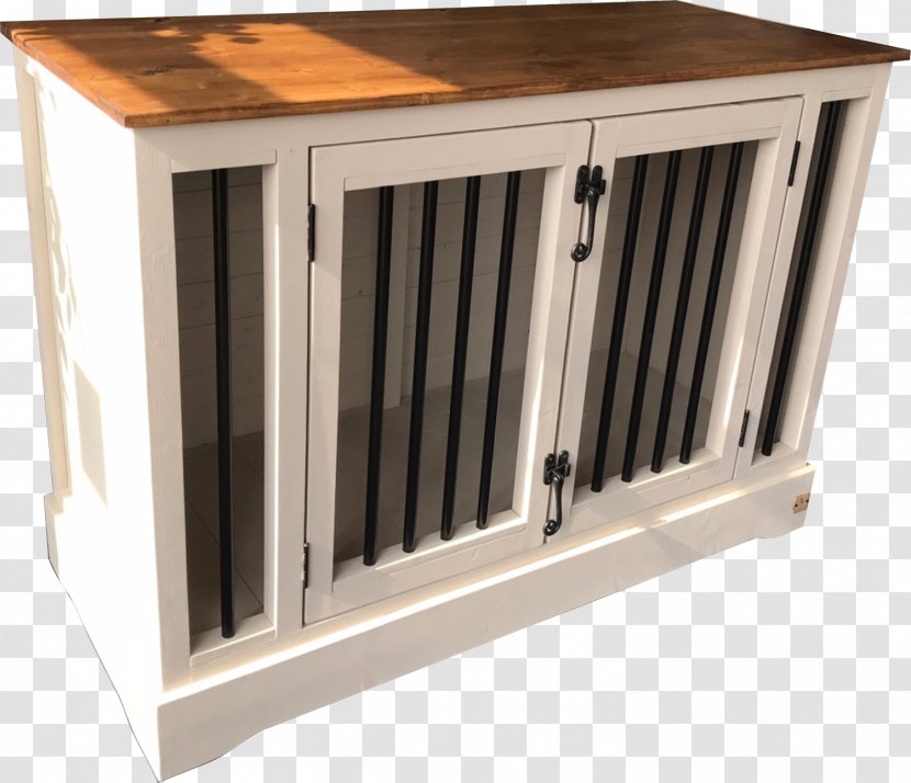 Dog Crate Cage Table - Wooden Box Transparent PNG
