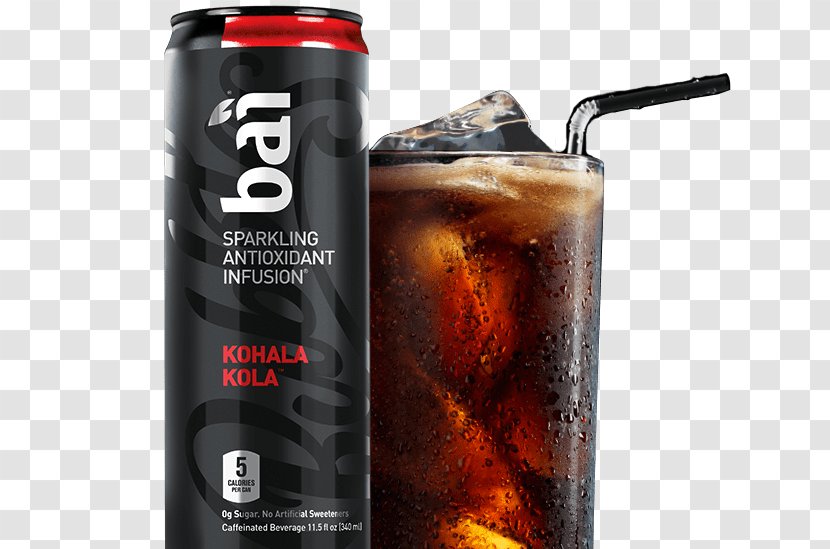 Carbonated Water Bai Brands Fizzy Drinks Infusion Antioxidant - Drink Transparent PNG