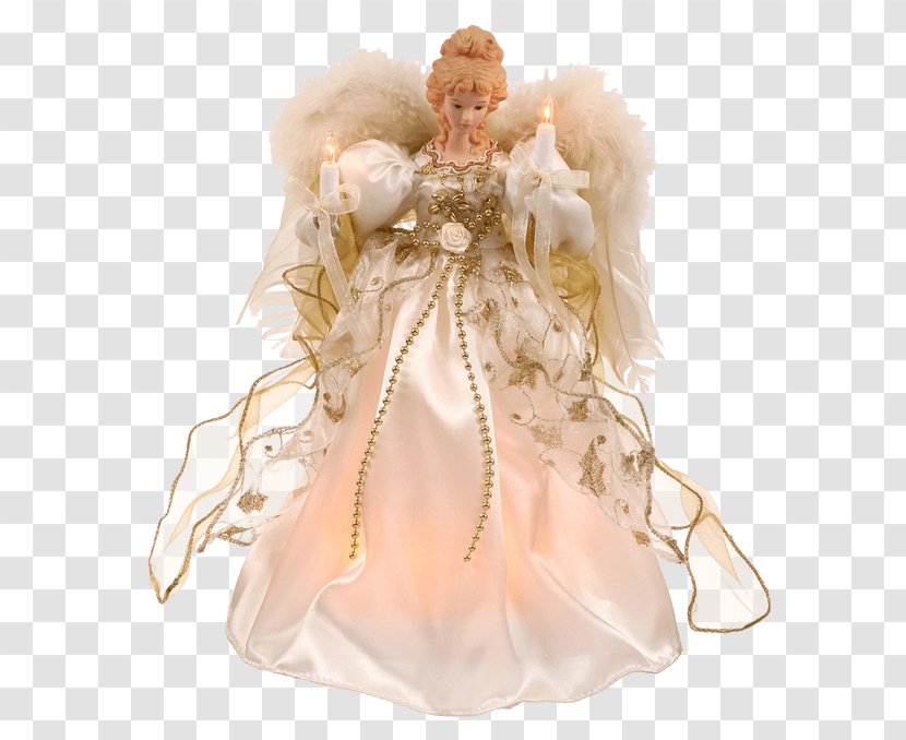 Tree-topper Christmas Tree Angel Tinsel - Angels Transparent PNG