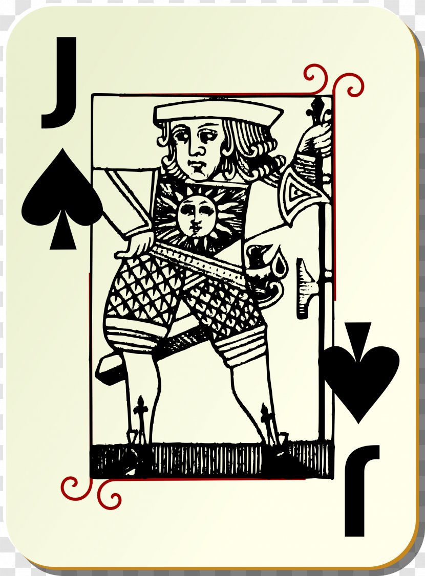 Playing Card Ace Of Spades Jack - Recreation - King Transparent PNG