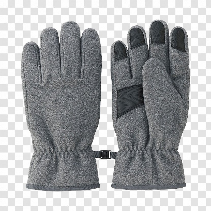T-shirt Hoodie Glove Uniqlo Coat - Wool - Men's Cycling Warm Gloves Transparent PNG