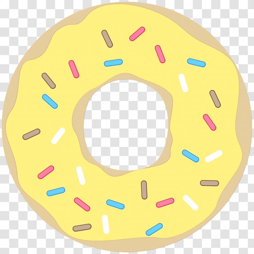 Yellow Background - Wheel - Baked Goods Ciambella Transparent PNG