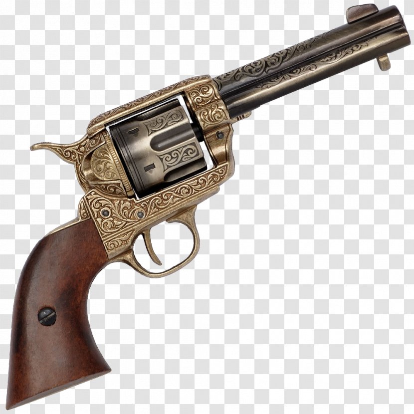 Colt Single Action Army .45 Colt's Manufacturing Company Revolver Cowboy Shooting - Firearm - Peace Military Transparent PNG