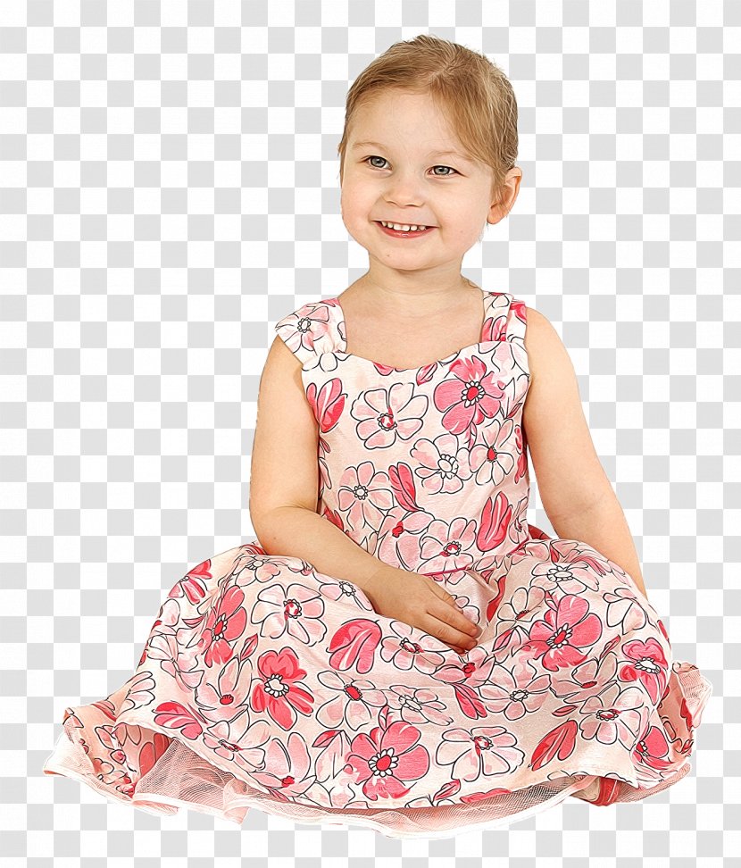 Toddler Pink M Nightwear Sleeve Dress - Frame Transparent PNG