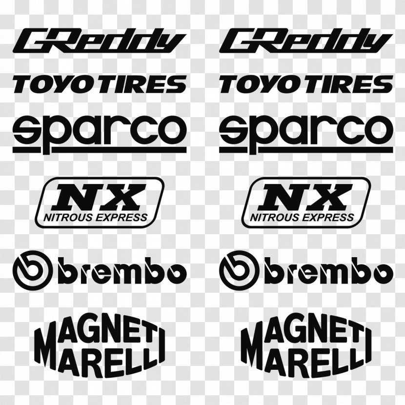 Car Tuning Sticker Decal Brand - Black Transparent PNG