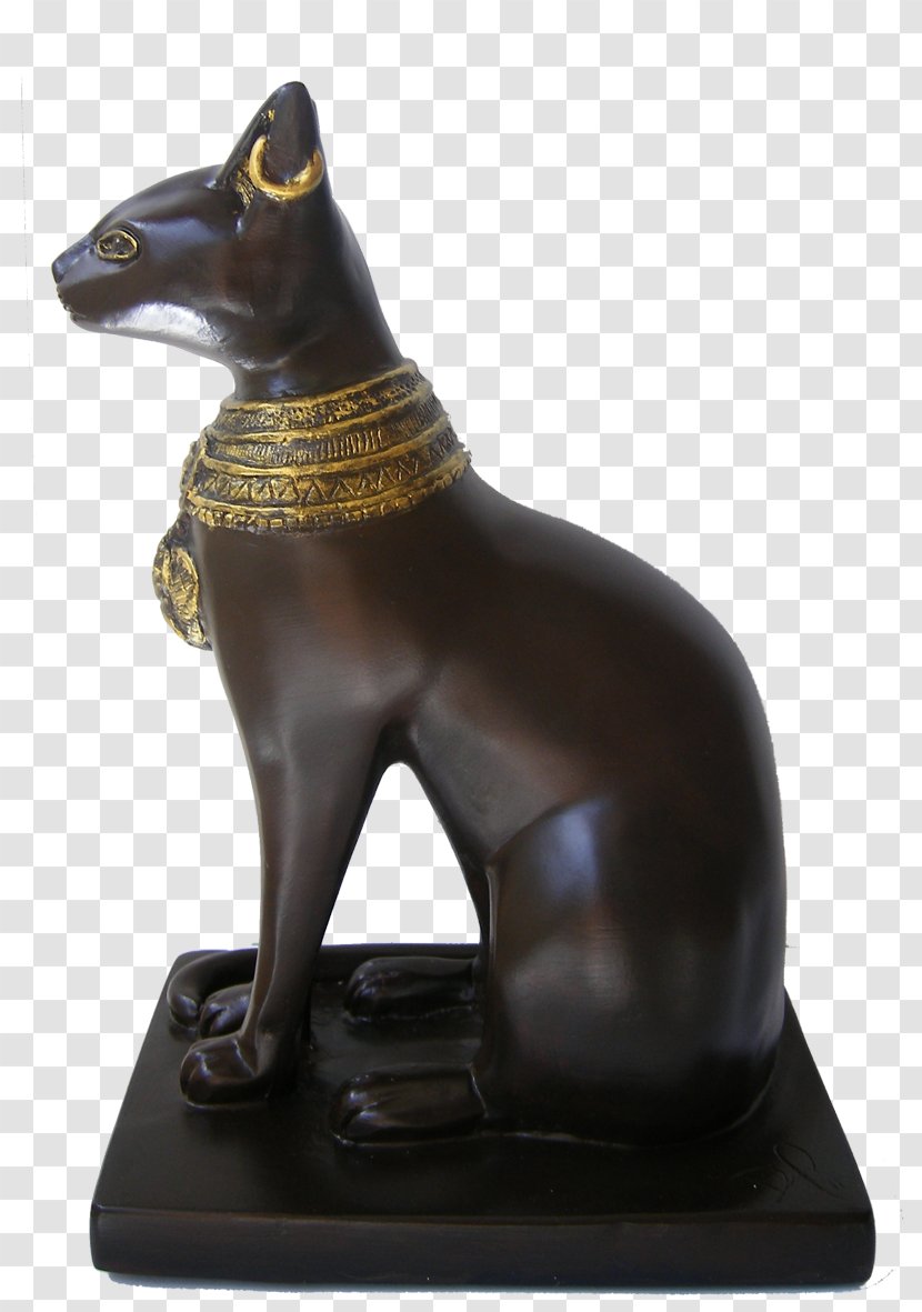 Bastet Cat Egyptian Mythology Ancient Egypt Goddess - Statue Transparent PNG